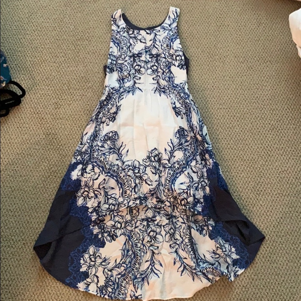 Free People lace back dress